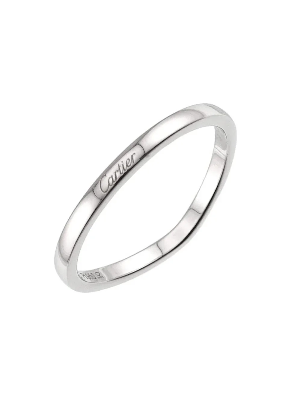 Cartier Ballerina Curve 60 Ring Pt Platinum Ballerine
